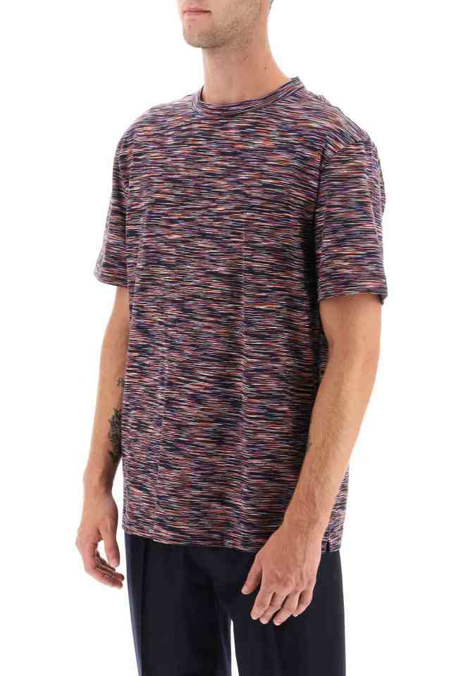 MISSONI ミッソーニ ブルー BLUE Tシャツ メンズ 秋冬2023 UC22SL01