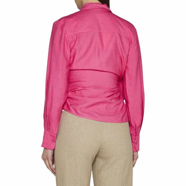 JACQUEMUS ジャックムス Pink シャツ レディース 春夏2023 213SH002