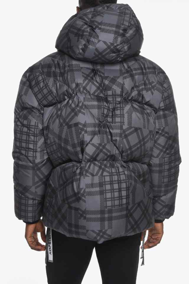 KHRISJOY クリスジョイ ジャケット DFPM053 MCHK GR01 メンズ OVERSIZED PUFFER JACKET WITH  ALL-OVER CHECK PATTERN 【関税・送料無料】｜au PAY マーケット