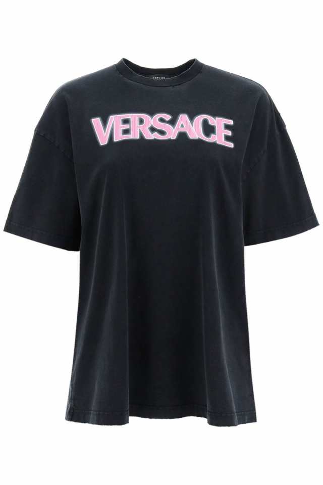 VERSACE ヴェルサーチ Tシャツ レディース 春夏2023 1008174 1A06534