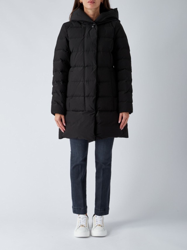 WOOLRICH ウールリッチ ブラック NERO コート レディース 秋冬2023 CFWWOU0685FRUT3128 Black  【関税・送料無料】【ラッピング無料】 ia｜au PAY マーケット