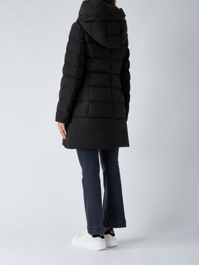 WOOLRICH ウールリッチ ブラック NERO コート レディース 秋冬2023 CFWWOU0685FRUT3128 Black  【関税・送料無料】【ラッピング無料】 ia｜au PAY マーケット