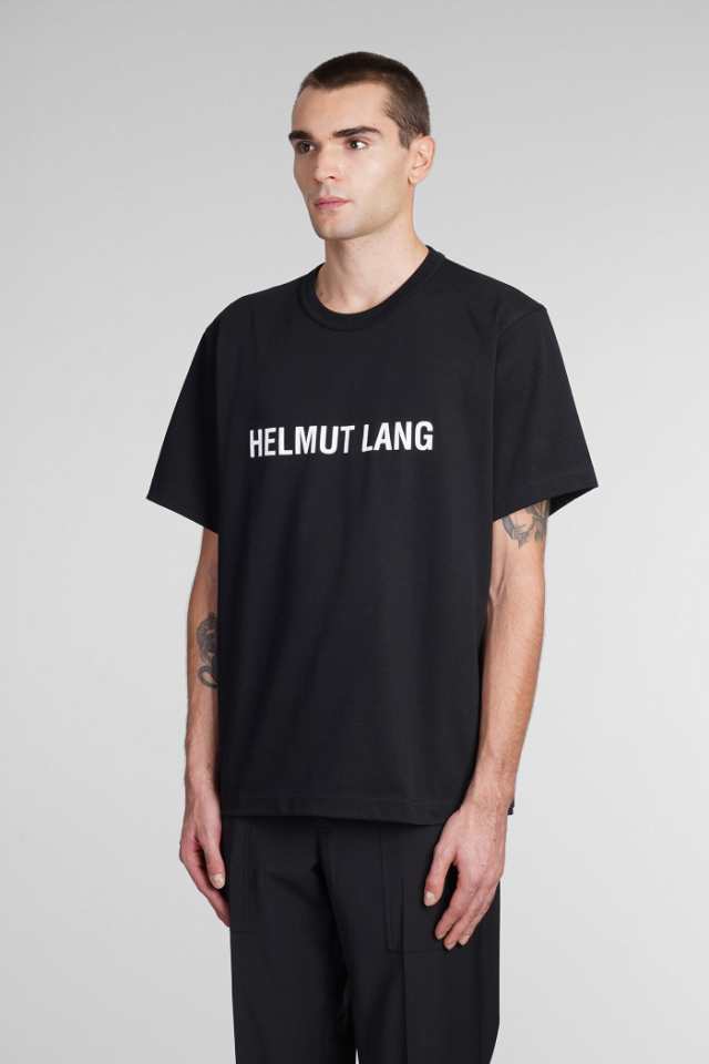 HELMUT LANG ヘルムートラング ブラック black Tシャツ メンズ 秋冬