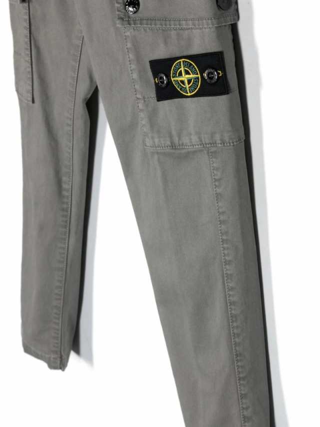 STONE ISLAND JUNIOR ストーン アイランド グレー Grigio パンツ ボーイズ 秋冬2023 791630115 V0163  【関税・送料無料】【ラッピング無｜au PAY マーケット