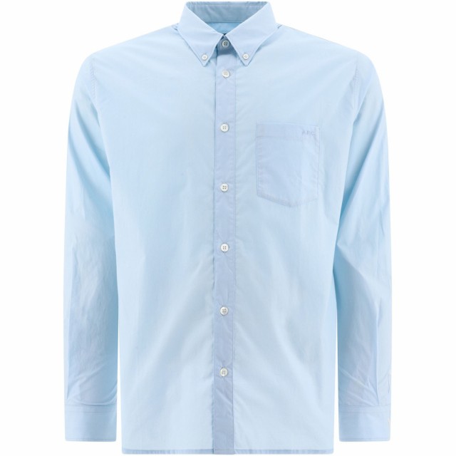 A.P.C. アーペーセー ブルー Light Blue ”Edouard” shirt シャツ メンズ 秋冬2023  COEVD-H12509PALE 【関税・送料無料】【ラッピング無｜au PAY マーケット