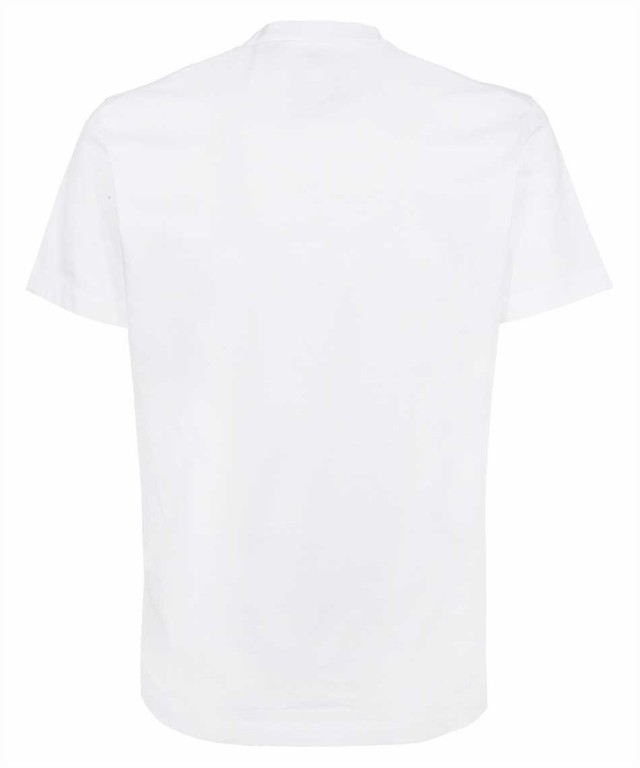 DSQUARED2 ディースクエアード ホワイト White Tシャツ メンズ 秋冬