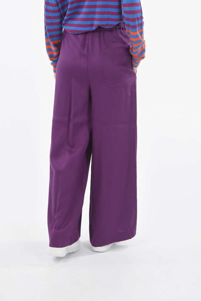 WOOLRICH ウールリッチ パンツ COWRPAN0050UT1784 402 レディース HIGH-WAIST TWILL FLUID  PALAZZO PANTS 【関税・送料無料】【ラッピン｜au PAY マーケット