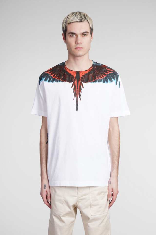 MARCELO BURLON マルセロ バーロン white Tシャツ メンズ 春夏2023 CMAA018S23JER0010125  【関税・送料無料】【ラッピング無料】 ia｜au PAY マーケット