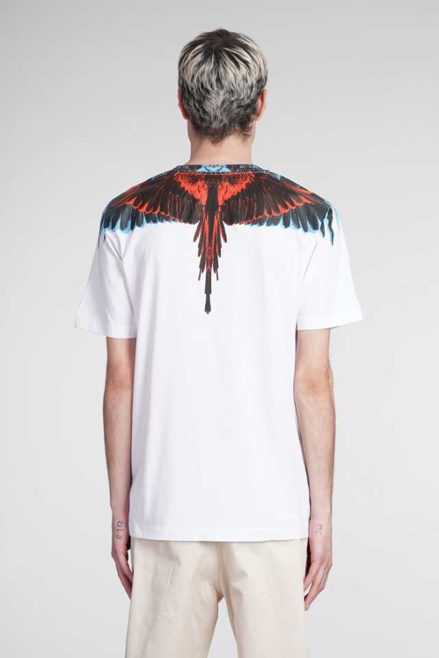 MARCELO BURLON マルセロ バーロン white Tシャツ メンズ 春夏2023 CMAA018S23JER0010125  【関税・送料無料】【ラッピング無料】 ia｜au PAY マーケット