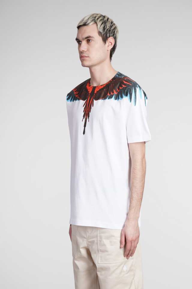 MARCELO BURLON マルセロ バーロン white Tシャツ メンズ 春夏2023 CMAA018S23JER0010125  【関税・送料無料】【ラッピング無料】 ia｜au PAY マーケット