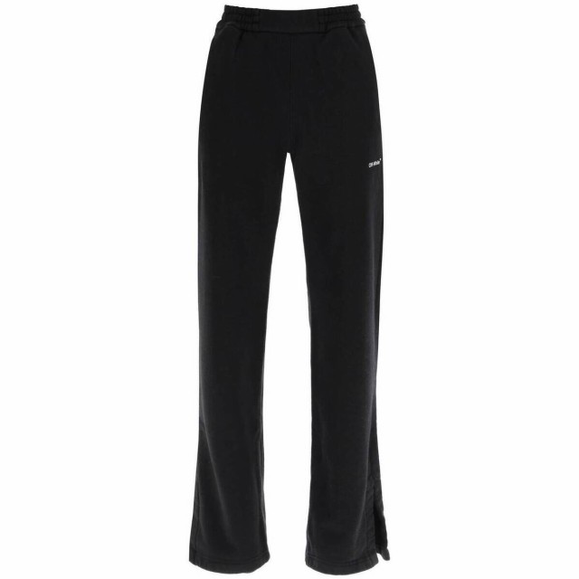 OFF WHITE オフホワイト ブラック Nero Off-white diag sweatpants パンツ レディース 秋冬2022  OWCH011C99JER001 【関税・送料無料】【｜au PAY マーケット