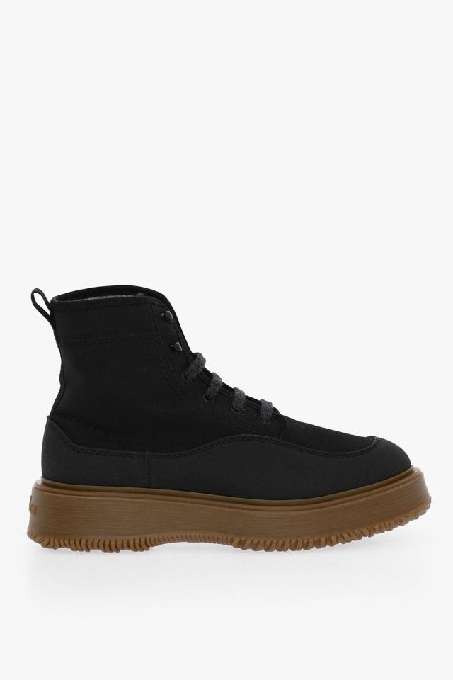 HOGAN ホーガン Black ブーツ H5W6020EL10RXKB999 メンズ 3R COMBAT BOOTS WITH RUBBER  SOLE 【関税・送料無料】【ラッピング無料】 dk｜au PAY マーケット