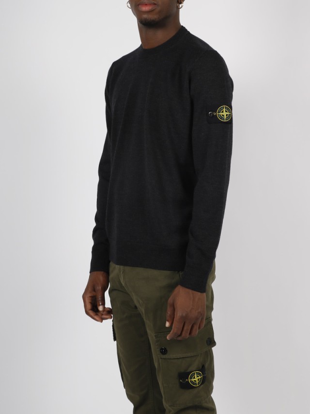 STONE ISLAND ストーン アイランド グレー Grey ニットウェア メンズ 秋冬2023 7915510C4 V0M65  【関税・送料無料】【ラッピング無料】 i｜au PAY マーケット