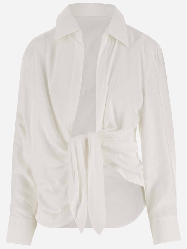 JACQUEMUS ジャックムス ホワイト White シャツ レディース 秋冬2023