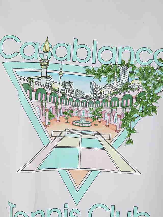 CASABLANCA カサブランカ Tシャツ レディース 秋冬2023