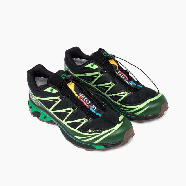 SALOMON サロモン スニーカー メンズ 秋冬2023 L47292100-BLACK/GREEN 【関税・送料無料】【ラッピング無料】  ia｜au PAY マーケット