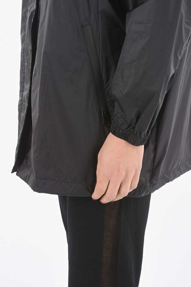 WOOLRICH ウールリッチ Black ジャケット COWWCPS2748UT1324 100 レディース NYLON DAUPHINE  WINDBREAKER WITH ELASTIC INSERTS 【関税・｜au PAY マーケット