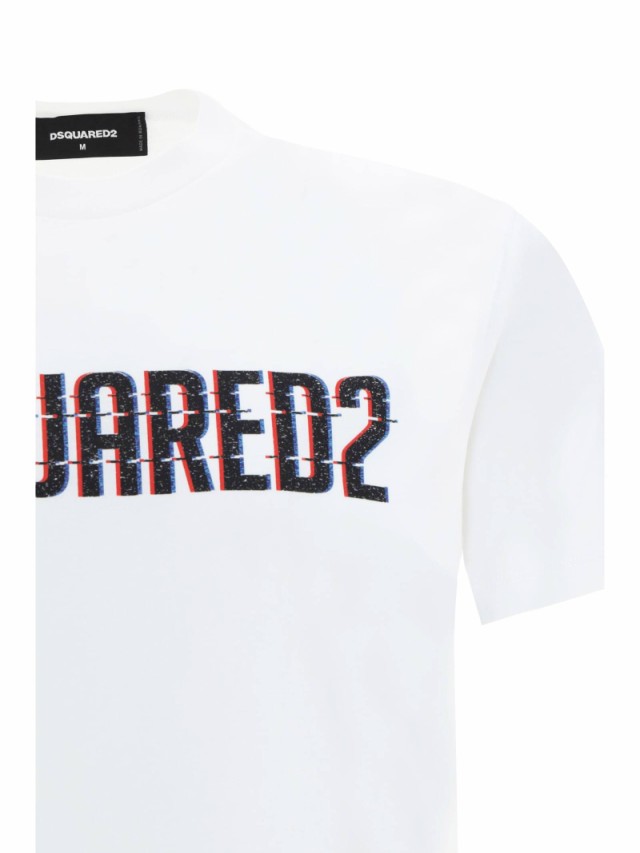 DSQUARED2 ディースクエアード ホワイト Bianco Tシャツ メンズ 秋冬2023 S74GD1158 S23009100  【関税・送料無料】【ラッピング無料】 ia｜au PAY マーケット