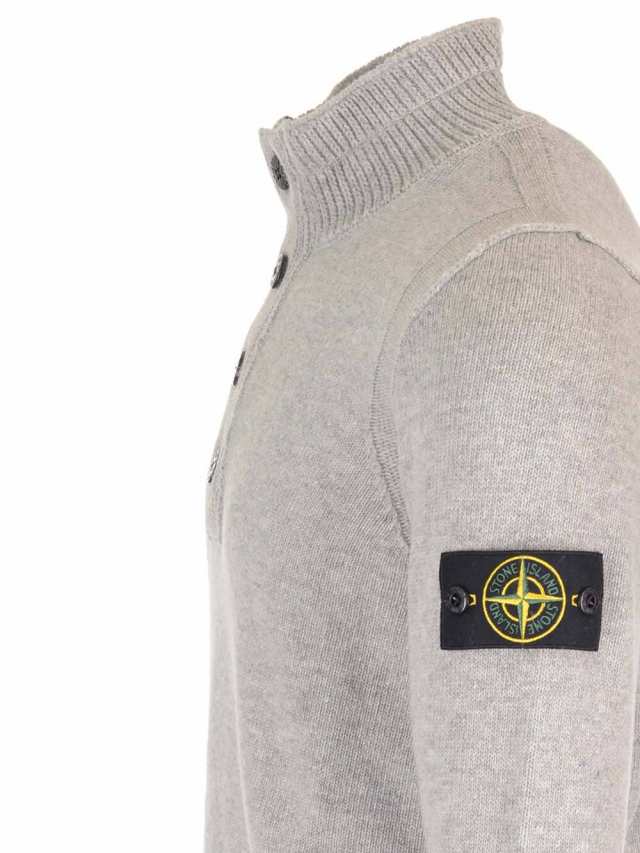 STONE ISLAND ストーン アイランド Grey ニットウェア メンズ 秋冬2023 7915540 A3V0M64  【関税・送料無料】【ラッピング無料】 ia｜au PAY マーケット