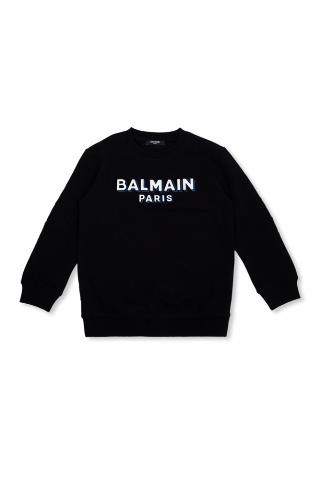 BALMAIN バルマン ブラック black スウェット ボーイズ 秋冬2023 BT4P00Z0001 930  【関税・送料無料】【ラッピング無料】 ia｜au PAY マーケット