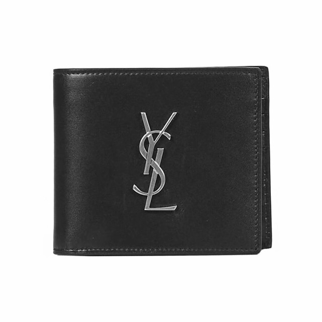 SAINT LAURENT PARIS イヴ サンローラン ブラック Black 財布 メンズ