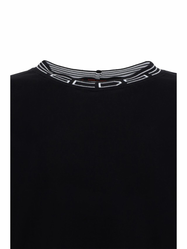 GCDS ジーシーディーエス ブラック Black Tシャツ メンズ 秋冬2023 FW23M130123_02 【関税・送料無料】【ラッピング無料】  ia｜au PAY マーケット