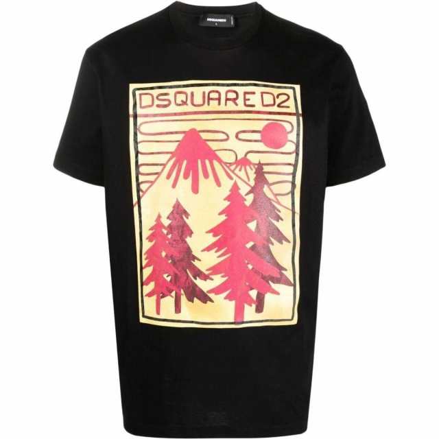 品多く DSQUARED2 ディースクエアード BLACK Tシャツ メンズ 秋冬2022 S74GD0861S23009900 mc 