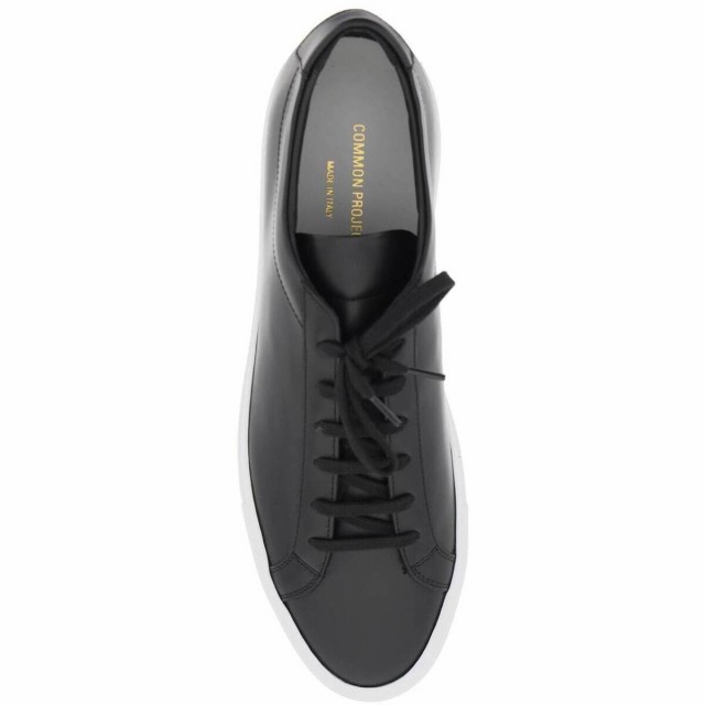 COMMON PROJECTS コモン プロジェクト ブラック Nero Common projects original achilles low  sneakers スニーカー メンズ 秋冬2023 1658｜au PAY マーケット