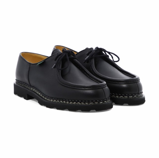 PARABOOT パラブーツ ブラック Black ”Micheal Marche II” lace-up ドレスシューズ メンズ 秋冬2023  715604MICHAEL/MARCHE II NOIRE-L｜au PAY マーケット