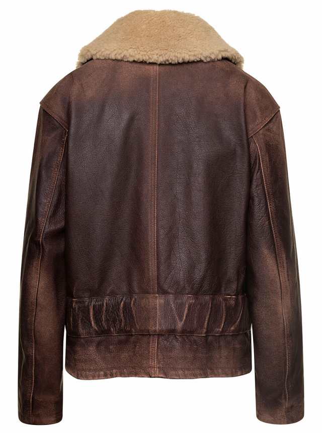 GOLDEN GOOSE ゴールデン グース デラックス ブランド ブラウン Brown ジャケット レディース 秋冬2023  GWP01464P00119340247 【関税・送｜au PAY マーケット