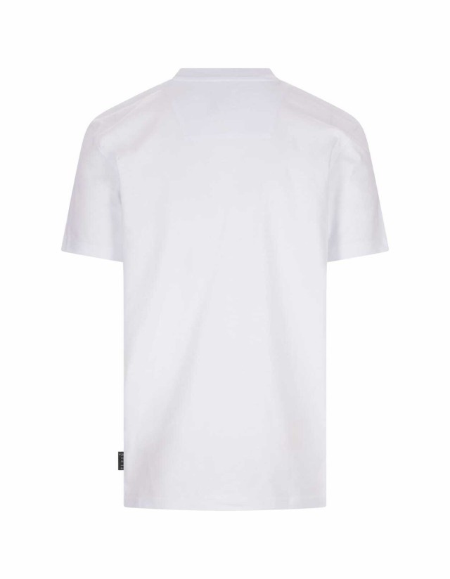 PHILIPP PLEIN フィリップ プレイン White Tシャツ メンズ 秋冬2023