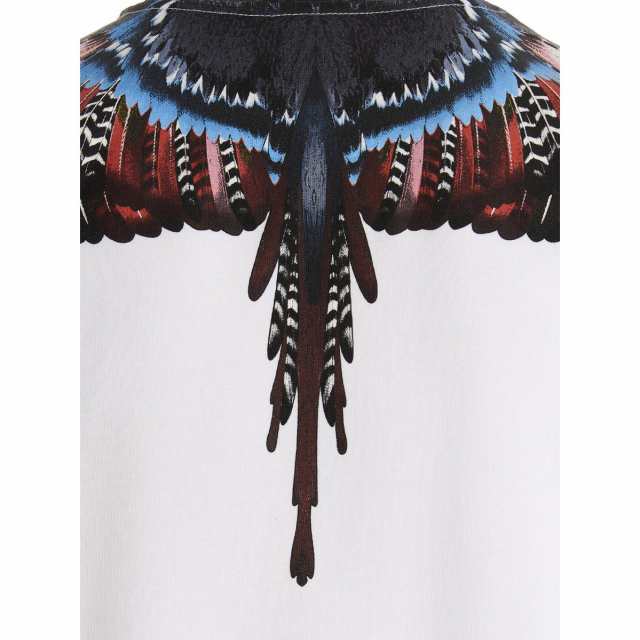 MARCELO BURLON COUNTY OF MILAN マルセロブロンカウンティオブミラン ホワイト White Grizzly Wings  sweatshirt トレーナー メンズ 春夏｜au PAY マーケット