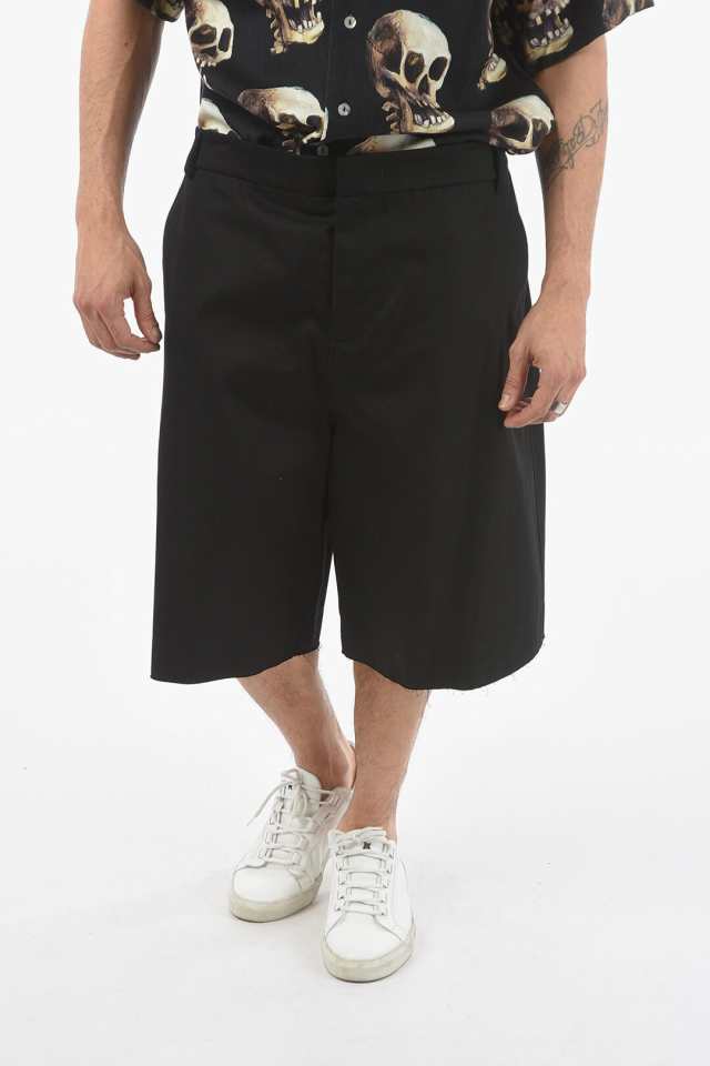 424 フォートゥーフォー Black パンツ 32424B02 226007 99 メンズ 4 POCKETS COTTON SHORTS  【関税・送料無料】【ラッピング無料】 dk｜au PAY マーケット