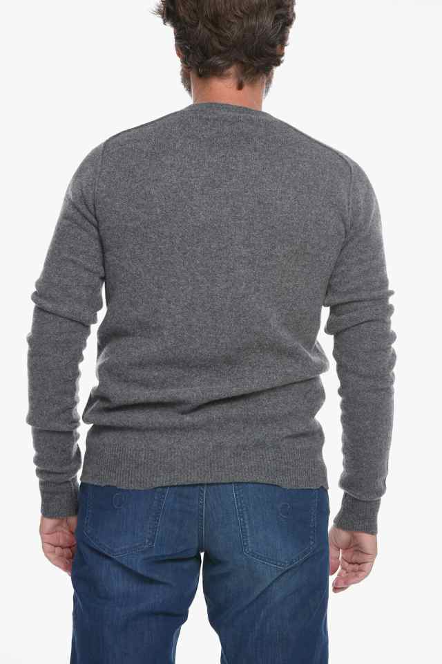 BOTTEGA VENETA ボッテガ ヴェネタ Gray ニットウェア 603610VKJX01306 メンズ CREW NECK PURE  CASHMERE SWEATER 【関税・送料無料】【ラ｜au PAY マーケット