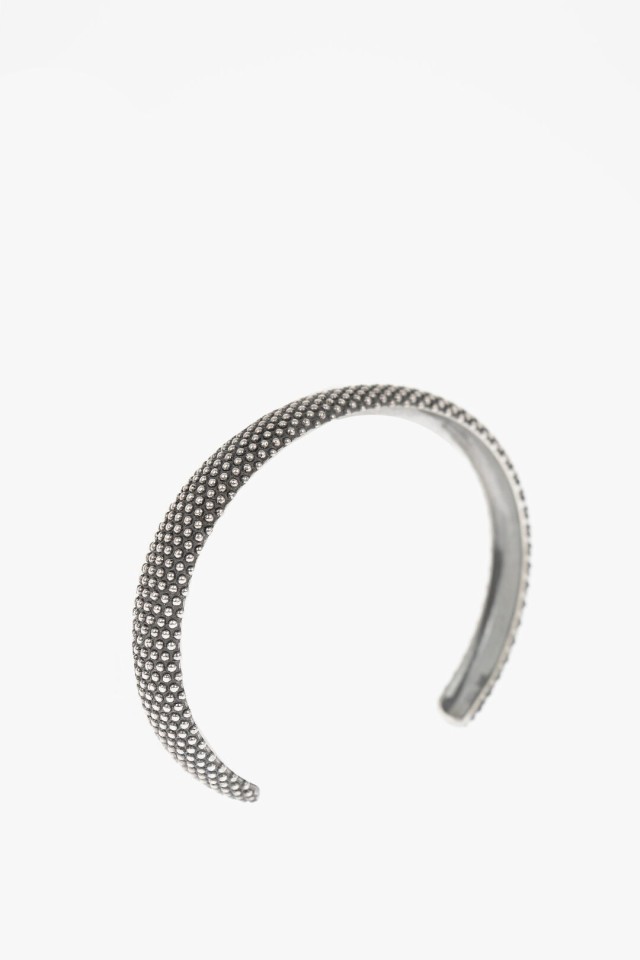 NOVE25 ノーヴェヴェンティチンクエ ジュエリー N25BRA00093 メンズ DOTTED SILVER BRACELET  【関税・送料無料】【ラッピング無料】 dk｜au PAY マーケット