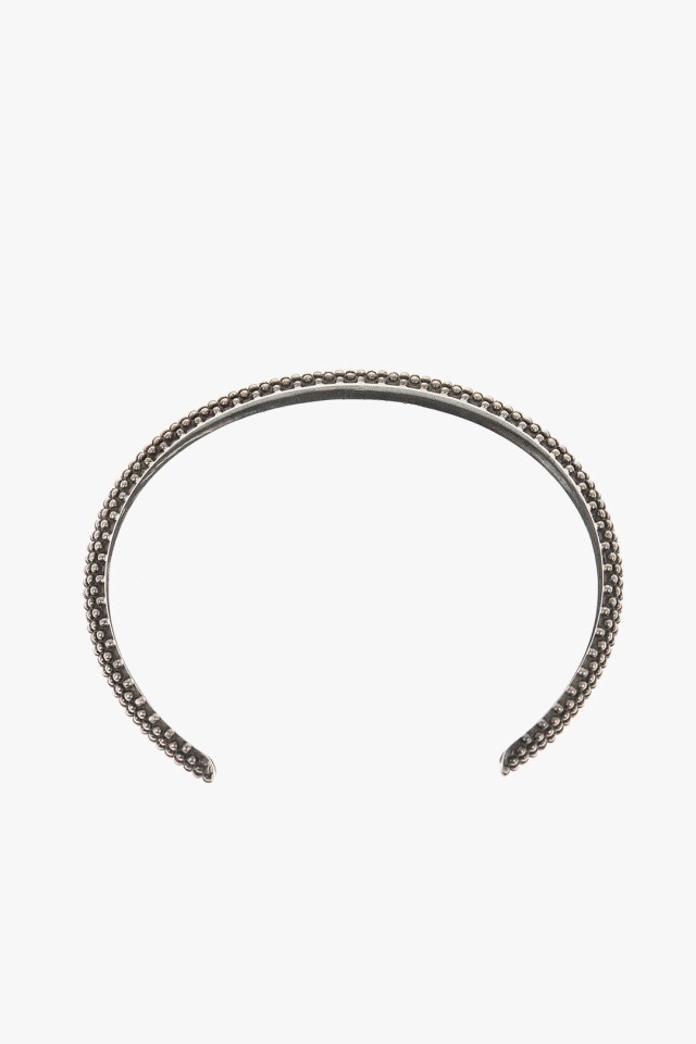 NOVE25 ノーヴェヴェンティチンクエ ジュエリー N25BRA00093 メンズ DOTTED SILVER BRACELET  【関税・送料無料】【ラッピング無料】 dk｜au PAY マーケット