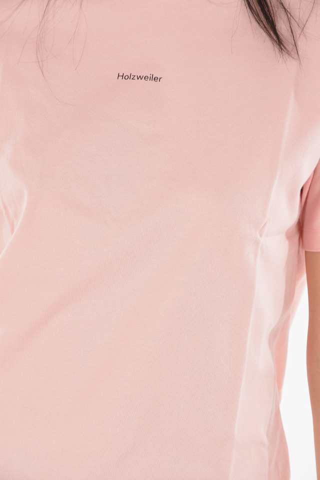 HOLZWEILER ホルツワイラー Pink トップス 12528 0 1452 レディース ORGANIC COTTON BASIC  T-SHIRT 【関税・送料無料】【ラッピング無料｜au PAY マーケット