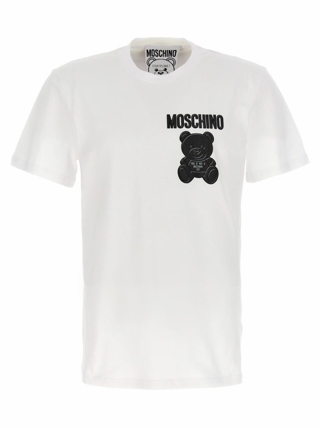 MOSCHINO モスキーノ Tシャツ メンズ 秋冬2023 V07317041 1001 【関税