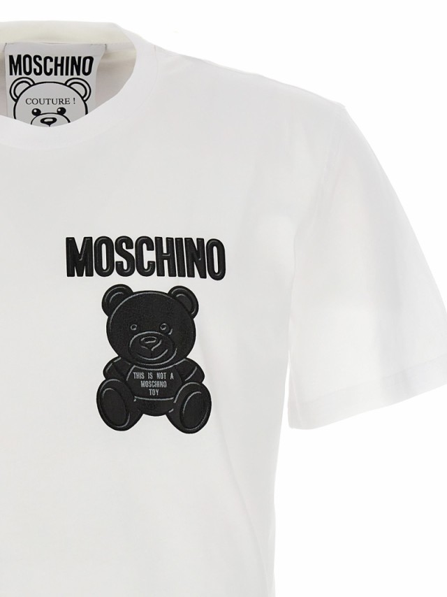 MOSCHINO モスキーノ Tシャツ メンズ 秋冬2023 V07317041 1001 【関税