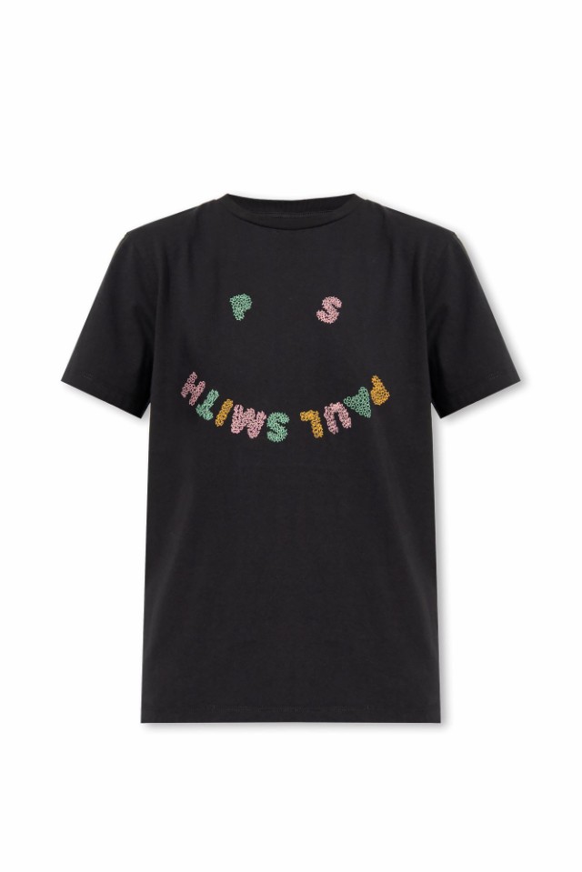 PAUL SMITH ポールスミス ブラック Nero Tシャツ レディース 秋冬2023 W2R232V LP412779  【関税・送料無料】【ラッピング無料】 ia｜au PAY マーケット