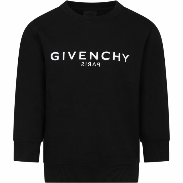 GIVENCHY ジバンシィ ブラック Black スウェット ボーイズ 秋冬2023 H25472 09B 【関税・送料無料】【ラッピング無料】  ia｜au PAY マーケット