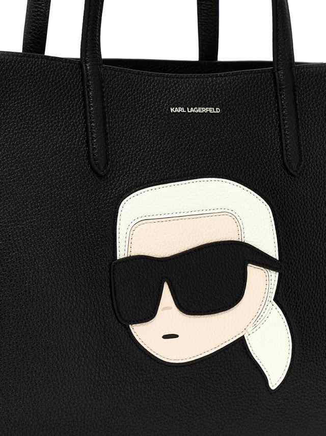 KARL LAGERFELD カール ラガーフェルド ブラック Nero トートバッグ レディース 秋冬2023 235W3074999 999  【関税・送料無料】【ラッピン｜au PAY マーケット