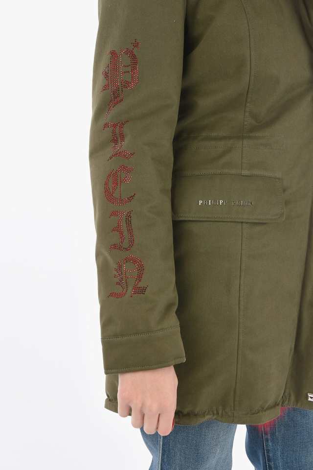 配送員設置 PHILIPP PLEIN フィリップ プレイン Military Green