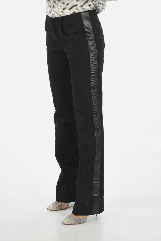 BOTTEGA VENETA ボッテガ ヴェネタ デニム 594391VF4P21000 レディース BOOTCUT JEANS WITH SIDE  BAND 【関税・送料無料】【ラッピング無｜au PAY マーケット