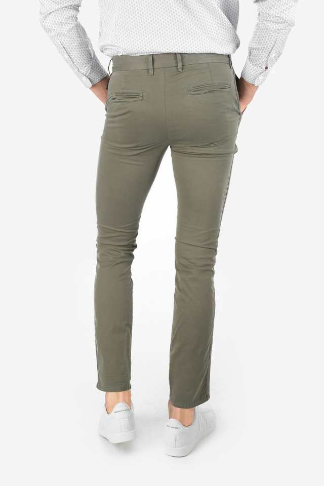 green armani pants