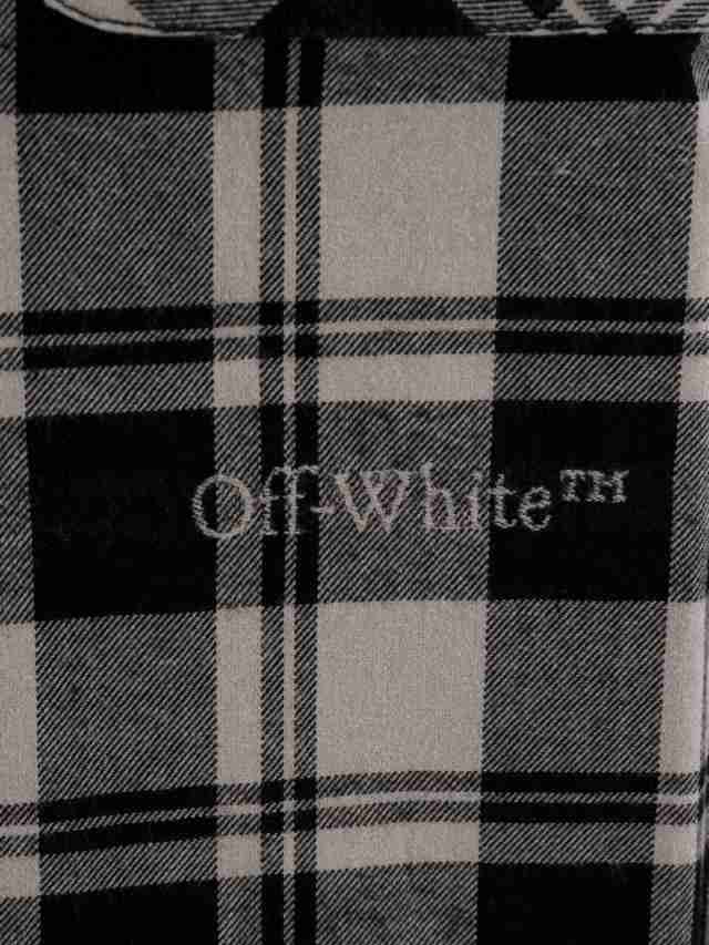 OFF WHITE オフホワイト ベージュ Beige シャツ メンズ 秋冬2023 OMGE030F23FAB001 1900  【関税・送料無料】【ラッピング無料】 ia｜au PAY マーケット