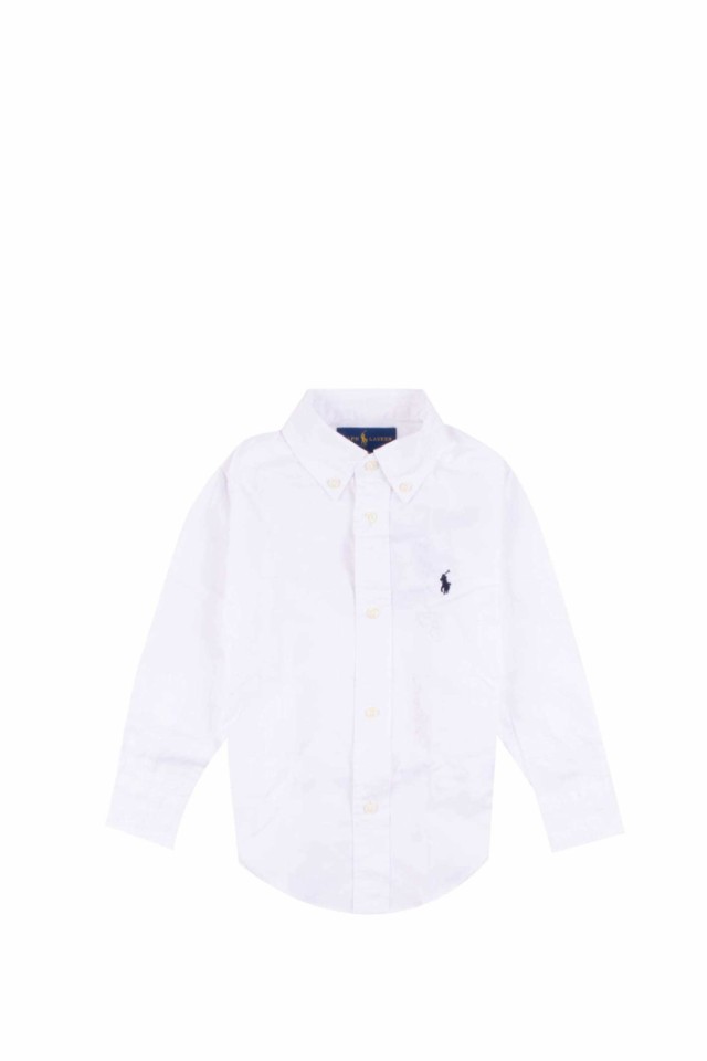 RALPH LAUREN ラルフ ローレン White シャツ ボーイズ 春夏2023 321600259 005  【関税・送料無料】【ラッピング無料】 ia｜au PAY マーケット