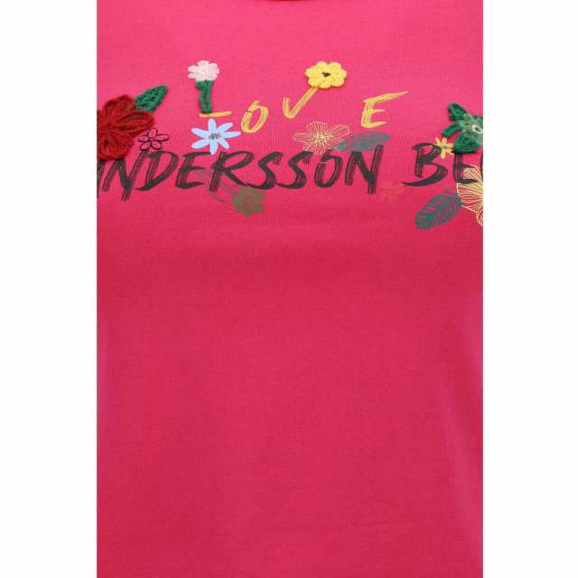 ANDERSSON BELL アンダースンベル ピンク Pink Tシャツ レディース 春夏2023 ATB894W_PINK  【関税・送料無料】【ラッピング無料】 ia｜au PAY マーケット