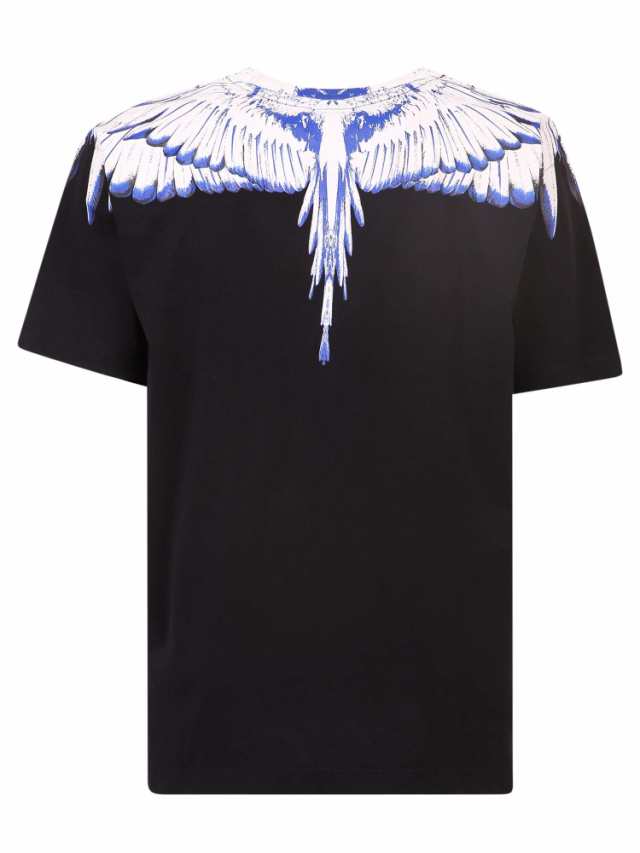 MARCELO BURLON マルセロ バーロン ブラック Black Tシャツ メンズ 秋冬2023 CMAA018C99 JER001 1001  【関税・送料無料】【ラッピング無｜au PAY マーケット