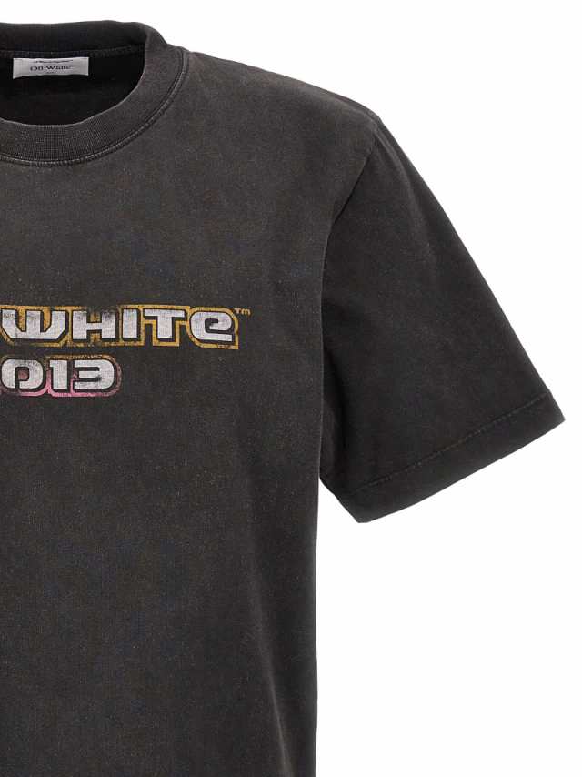 OFF WHITE オフホワイト ブラック Nero Tシャツ メンズ 秋冬2023 OMAA027F23JER0061084 1084  【関税・送料無料】【ラッピング無料】 ia｜au PAY マーケット